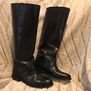 Frye Pull-on Black Boots
